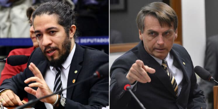 No SBT, Danilo Gentili manda Jean Wyllys beijar Bolsonaro na boca