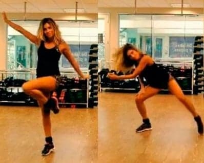 Vídeo de Grazi Massafera dançando funk na academia cai na web e viraliza