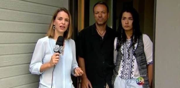 SBT consegue por coincidência entrevista com ex-mulher de atirador e tem repercussão internacional; confira