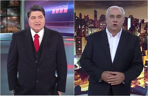 No ar, Datena alfineta Marcelo Rezende: "Está fazendo jornalismo estelionatário"