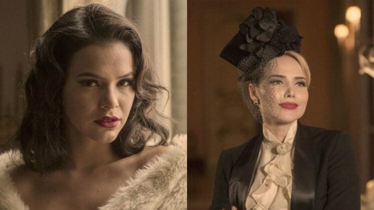 Letícia Colin sobre cena de beijo com Bruna Marquezine: "fizemos com paixão"