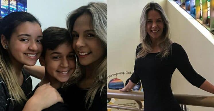Carla Perez posa com a família nos Estados Unidos e fala sobre furacão Matthew: "Livramento"