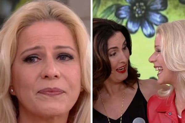 Paula Toller se emociona ao falar sobre filho Gabriel no “Encontro”
