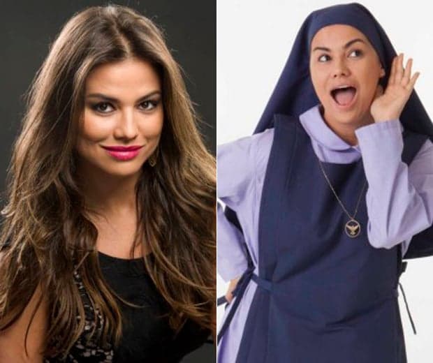 Laryssa Dias, que fez prostituta na Globo, agora é freira em "Carinha de Anjo"
