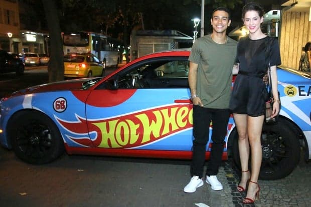 O casal de atores Sophia Abrahão e Sérgio Malheiros (Foto: Divulgação) O casal de atores Sophia Abrahão e Sérgio Malheiros (Foto: Divulgação)