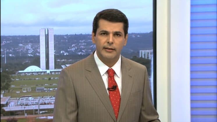 Mesmo jornalista apresenta quatro telejornais em um dia na Globo