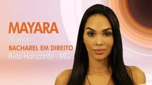 Mayara, quinta participante do "BBB17" (Foto: Globo/Divulgação) Mayara, quinta participante do "BBB17" (Foto: Globo/Divulgação)