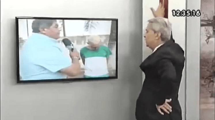 Apresentador Sikera Jr. tem ataque de grosseria com repórter ao vivo