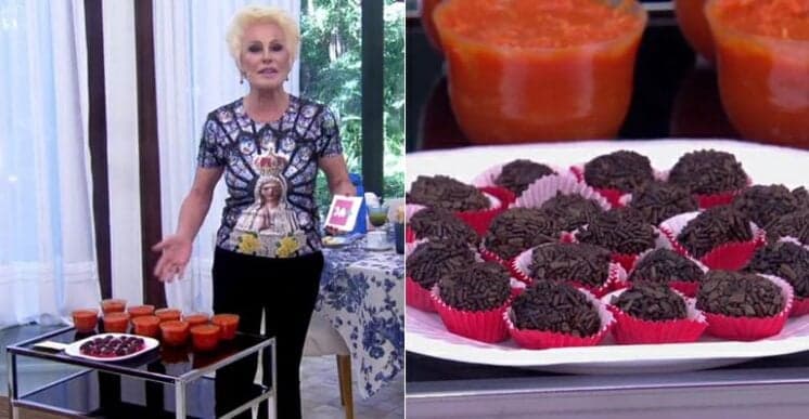 Ana Maria Braga recebe brigadeiros de Taís Araújo e faz desfeita: " A gente tem melhores"
