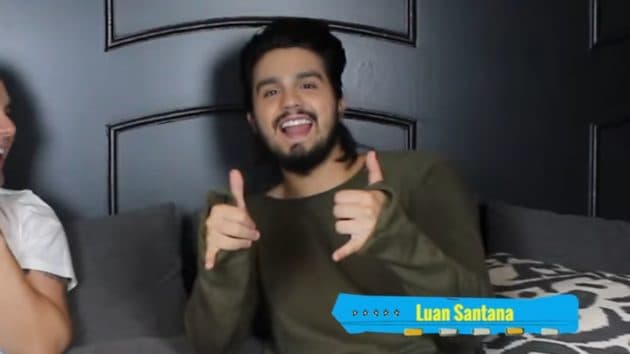 O cantor Luan Santana O cantor Luan Santana
