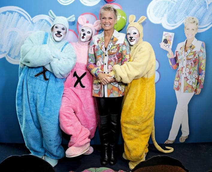 Xuxa no lançamento do novo "XSPB" (Foto: Divulgação) Xuxa no lançamento do novo "XSPB" (Foto: Divulgação)