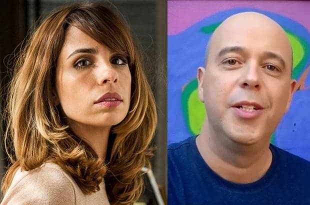 Maria Ribeiro e Escobar. Foto - montagem. Maria Ribeiro e Escobar. Foto - montagem.