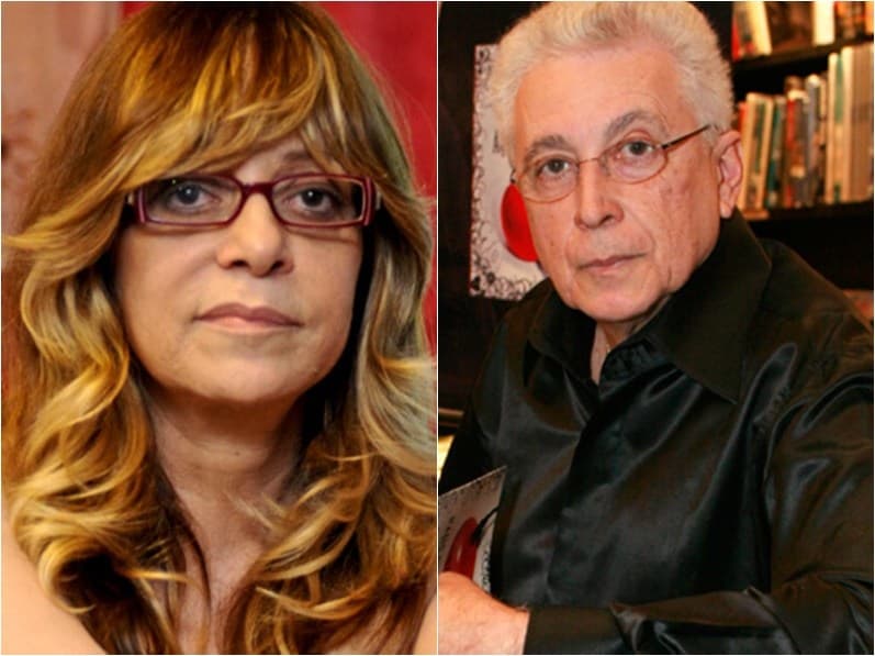 Gloria Perez e Aguinaldo Silva (Foto montagem) Gloria Perez e Aguinaldo Silva (Foto montagem)
