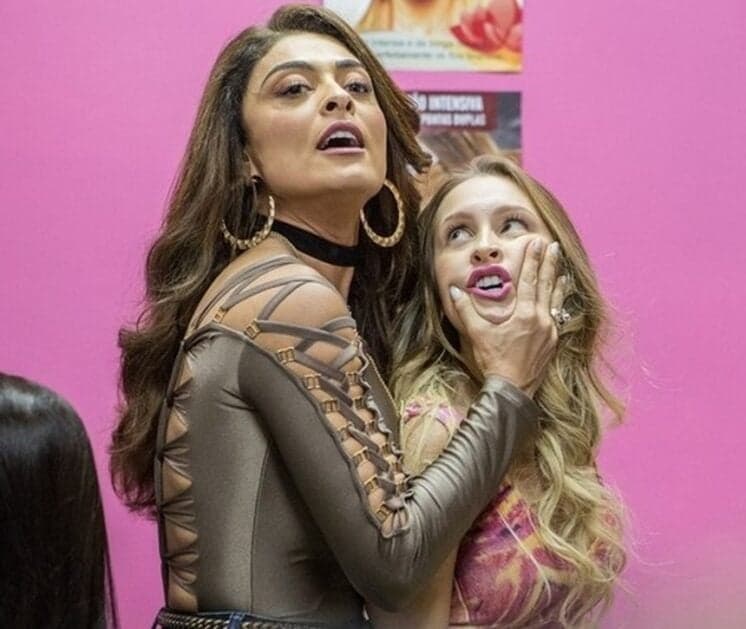 Juliana Paes "ataca" Carla Diaz e dispara: "Ah, se eu pego"