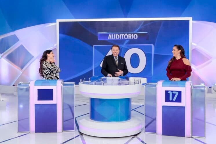 Silvia Abravanel e Renata Abravanel participam do “Programa Silvio Santos” especial de Halloween