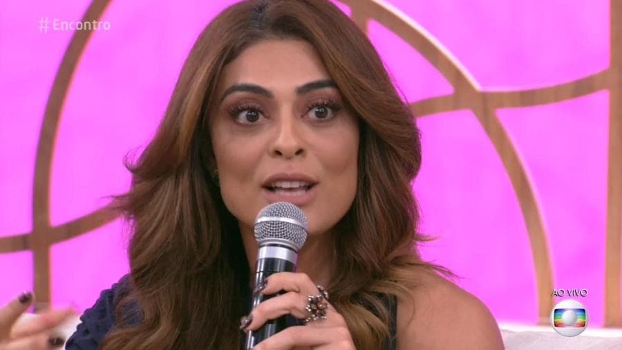 Juliana Paes na Globo (Foto: Reprodução) Juliana Paes na Globo (Foto: Reprodução)