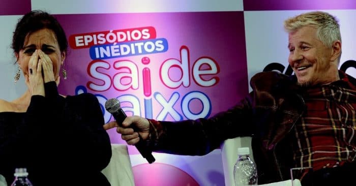 Márcia Cabrita estaria no filme de Sai de Baixo e Miguel Falabella toma atitude
