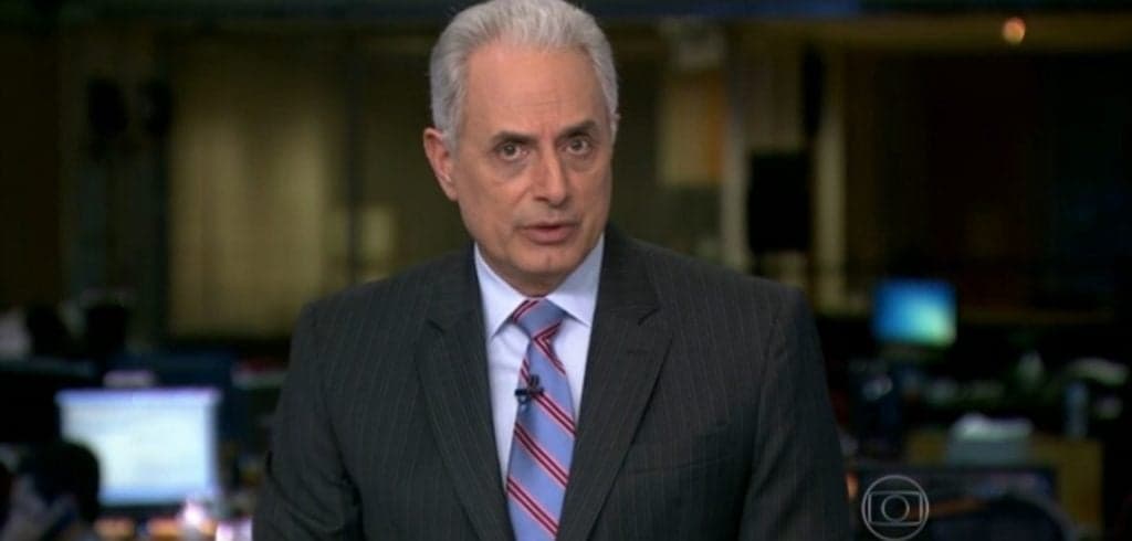 O jornalista William Waack (Foto: Reprodução/Globo) O jornalista William Waack (Foto: Reprodução/Globo)