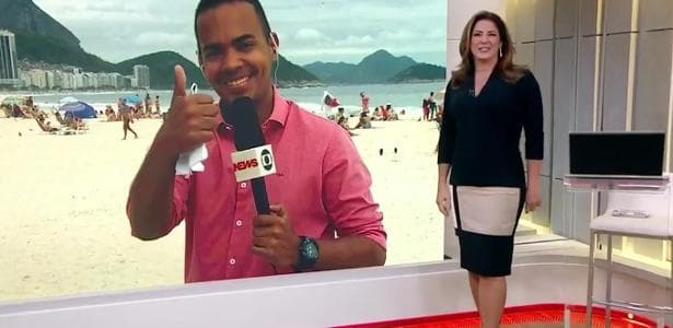 Após reclamar da Globo News, Christiane Pelajo comete gafe ao vivo