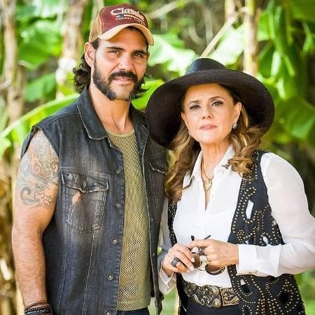Par de Marieta Severo em O Outro Lado do Paraíso, Juliano Cazarré brinca: "Dona Nenê pira"