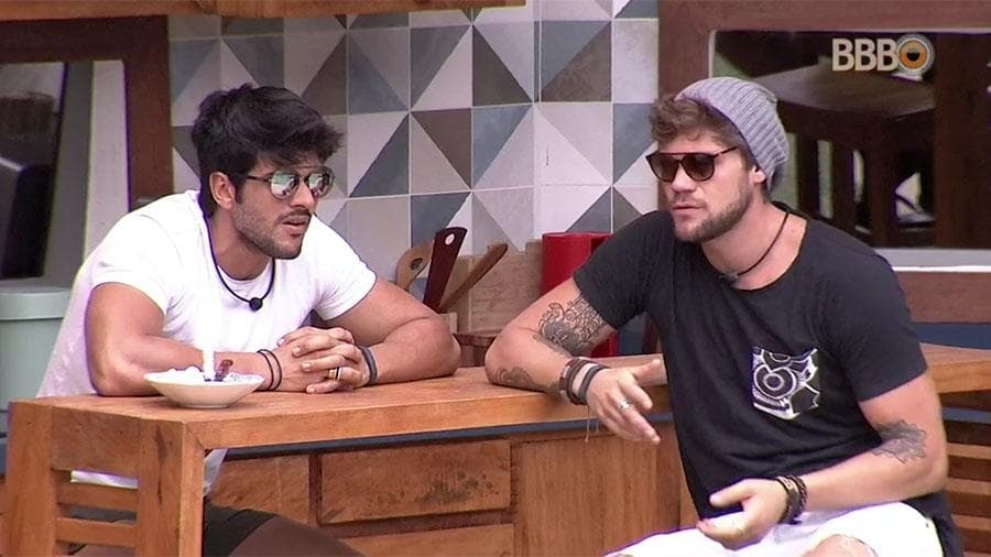 Lucas e Breno no BBB18 (Foto: Divulgação) Lucas e Breno no BBB18 (Foto: Divulgação)