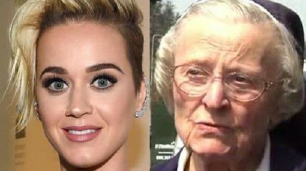 Katy Perry e Catherine Rose Holzman (Foto: Montagem) Katy Perry e Catherine Rose Holzman (Foto: Montagem)