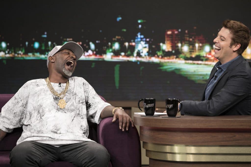 Mr. Catra no Porchat Edu Moraes/Record TV Mr. Catra no Porchat Edu Moraes/Record TV
