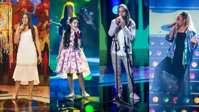 Eduarda Brasil, Mariah Yohana, Neto Junqueira e Talita Cipriano disputam a grande final (Foto: Divulgação/Globo) Eduarda Brasil, Mariah Yohana, Neto Junqueira e Talita Cipriano disputam a grande final (Foto: Divulgação/Globo)