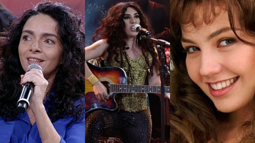 Shakira de Naiara Azevedo foi comparada a diversos artistas (Foto: Reprodução/Montagem) Shakira de Naiara Azevedo foi comparada a diversos artistas (Foto: Reprodução/Montagem)