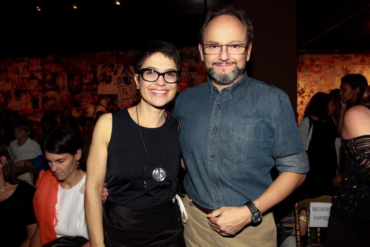 Sandra Annenberg e o marido, Ernesto Paglia (Foto: Marcos Ribas / Foto Rio Sandra Annenberg e o marido, Ernesto Paglia (Foto: Marcos Ribas / Foto Rio