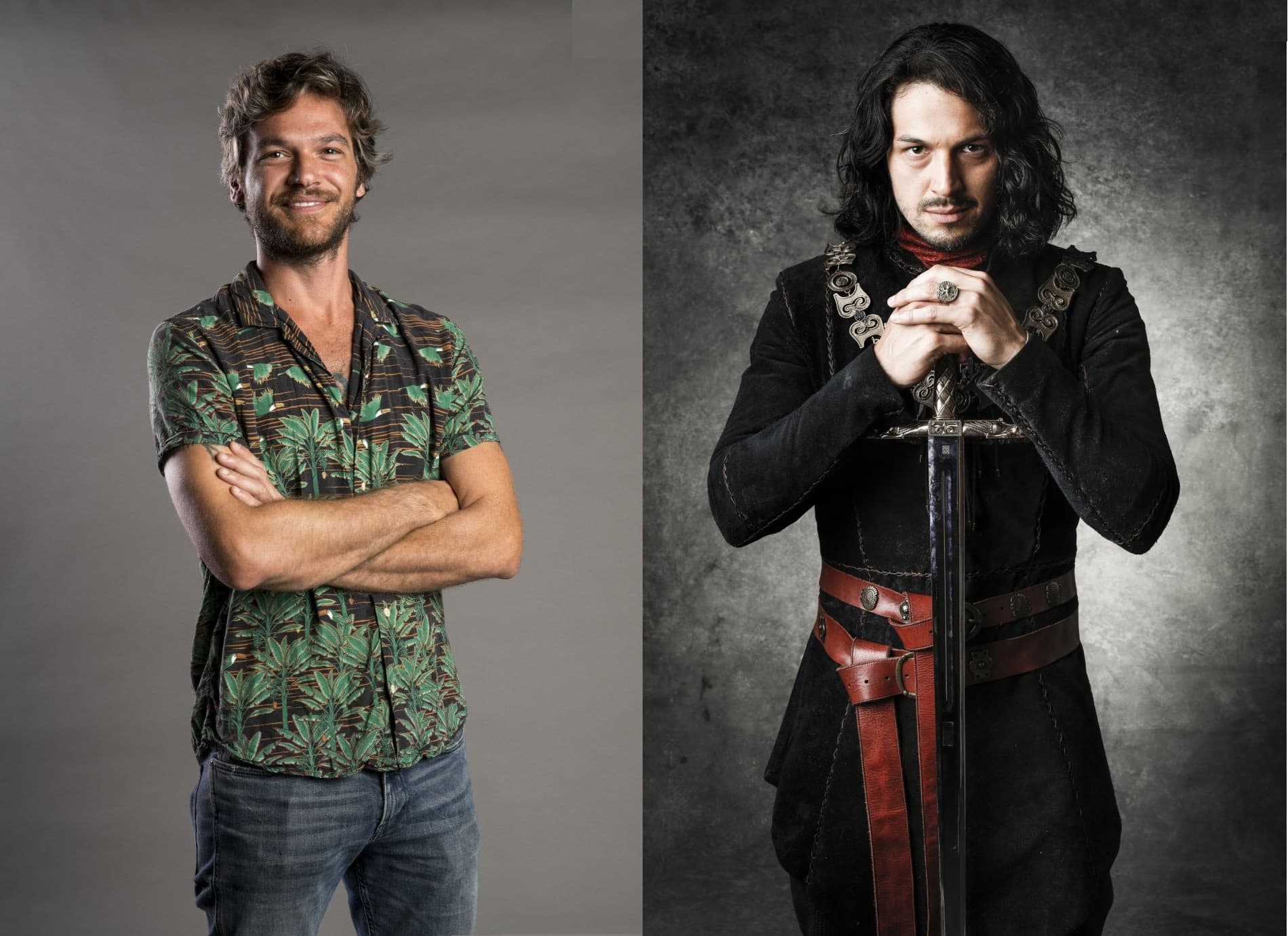 Respectivamente: Emilio Dantas e Romulo Estrela. A dupla estrelará nova minissérie na Globo (Fotos: Divulgação/ Globo) Respectivamente: Emilio Dantas e Romulo Estrela. A dupla estrelará nova minissérie na Globo (Fotos: Divulgação/ Globo)