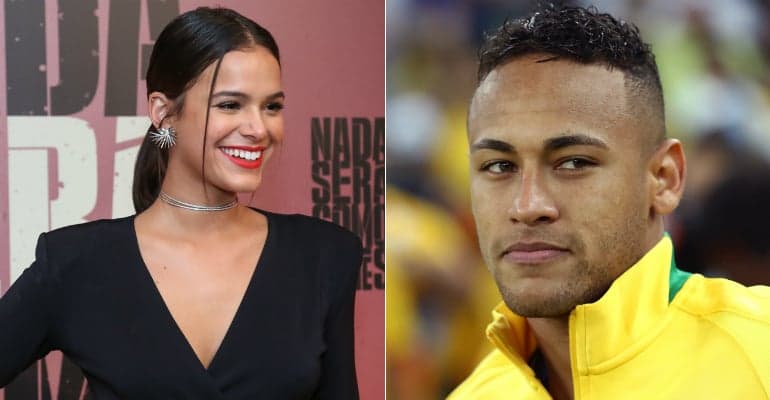 Bruna e Neymar (Foto: Reprodução) Bruna e Neymar (Foto: Reprodução)