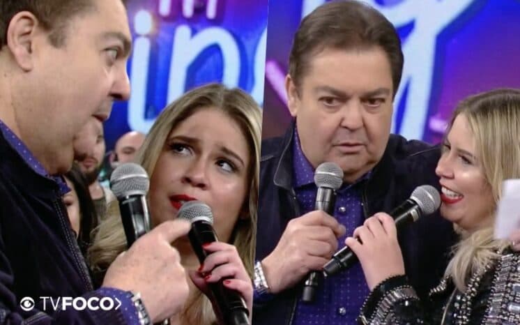 No Faustão, Marília Mendonça se "vinga" do apresentador, desfila e reforça: "Esperei tanto por esse momento"