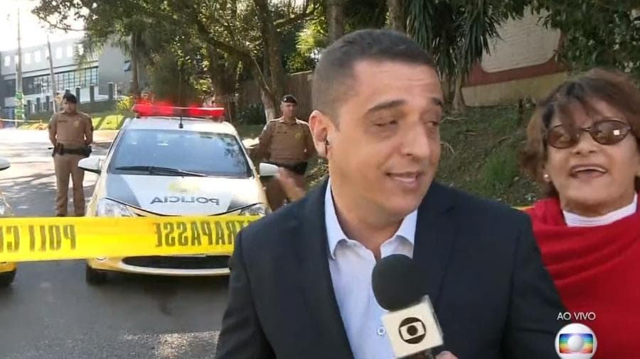 Mulher invade link da Globo Imagem: Reprodução/Globo Mulher invade link da Globo Imagem: Reprodução/Globo