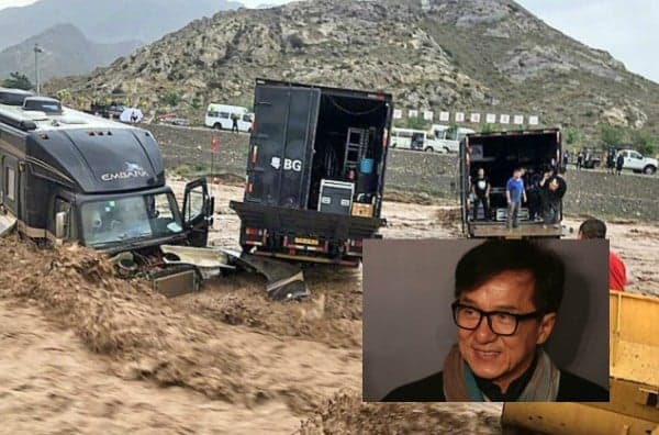 Resgate de Jackie Chan (Foto: Reprodução) Resgate de Jackie Chan (Foto: Reprodução)