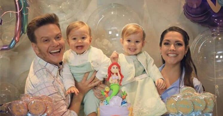 Michel Teló e Thais Fersoza são flagrados em climão durante show de Sandy e Jr e momento é exposto