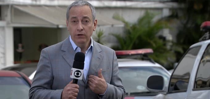 O jornalista José Roberto Burnier em sua época de Jornal Nacional (Foto; Reprodução) O jornalista José Roberto Burnier em sua época de Jornal Nacional (Foto; Reprodução)