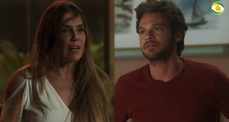 Karola e Beto em Segundo Sol (Foto: Montagem/TV Foco) Karola e Beto em Segundo Sol (Foto: Montagem/TV Foco)