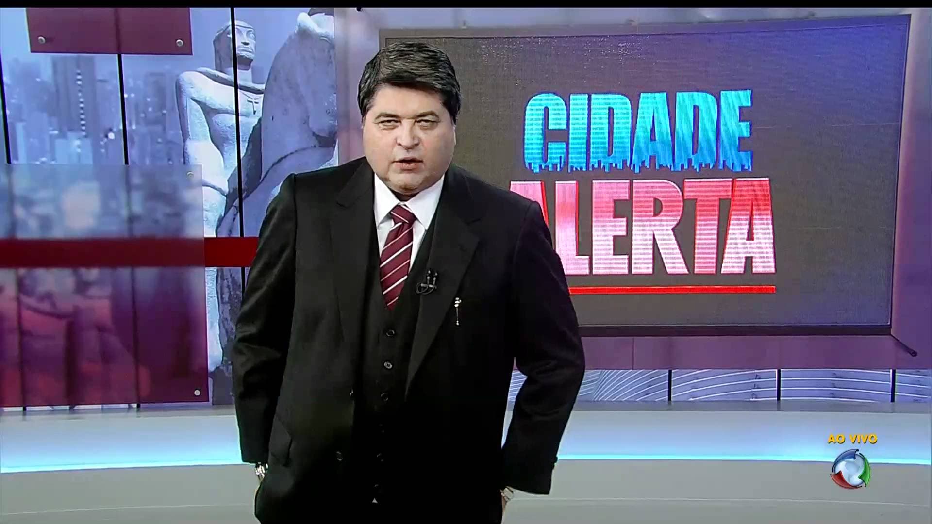 Datena já apresentou o Cidade Alerta na Record (Foto: Divulgação) Datena já apresentou o Cidade Alerta na Record (Foto: Divulgação)