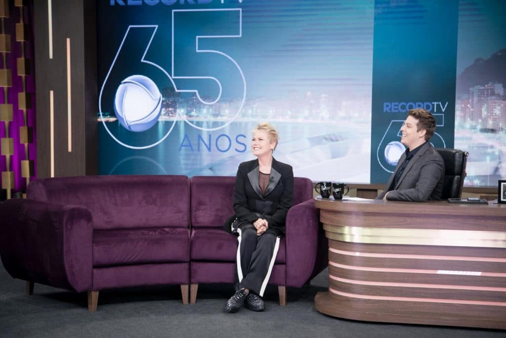 Xuxa no Programa do Porchat na Record Xuxa no Programa do Porchat na Record