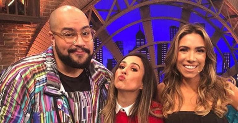 Patrícia Abravanel participou do Lady Night ao lado de Tatá Werneck e Tiago Abravanel. (Foto: Divulgação) Patrícia Abravanel participou do Lady Night ao lado de Tatá Werneck e Tiago Abravanel. (Foto: Divulgação)