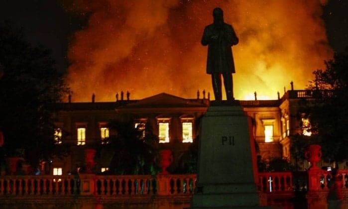 Museu Nacional foi destruído por incêndio (Foto: Divulgação) Museu Nacional foi destruído por incêndio (Foto: Divulgação)