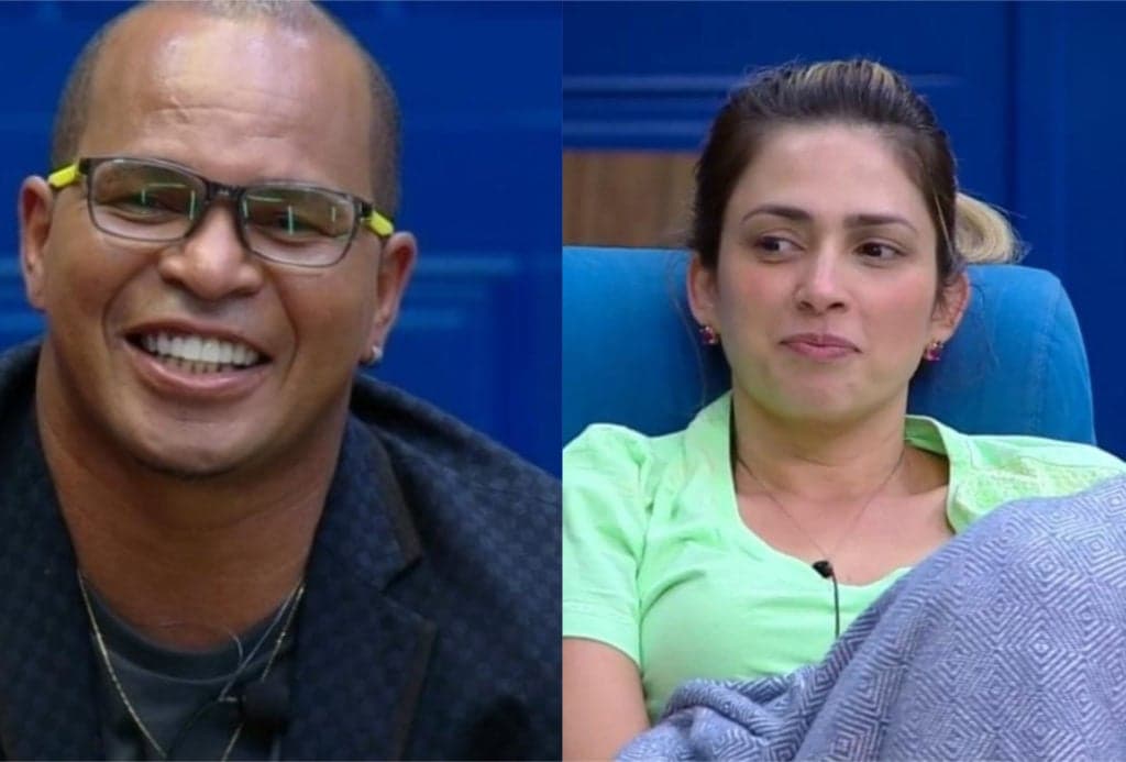 Aloísio Chulapa e Nadja Pessoa na roça da Fazenda (Foto reprodução) Aloísio Chulapa e Nadja Pessoa na roça da Fazenda (Foto reprodução)