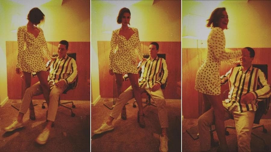 Atriz posou com o amigo (Foto: Reprodução/Instagram) Atriz posou com o amigo (Foto: Reprodução/Instagram)