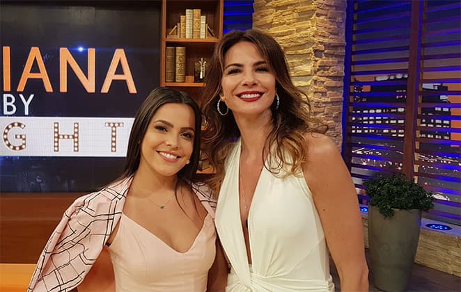 Emilly Araújo e Luciana Gimenez (Foto: Divulgação/ RedeTV!) Emilly Araújo e Luciana Gimenez (Foto: Divulgação/ RedeTV!)