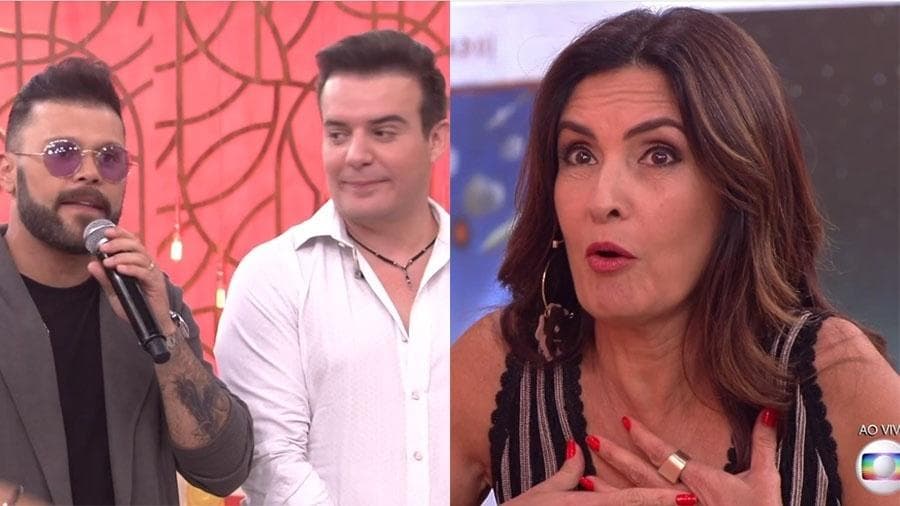 Fátima Bernardes não gostou da atitude na Globo (Foto: Reprodução/Globo) Fátima Bernardes não gostou da atitude na Globo (Foto: Reprodução/Globo)