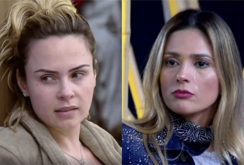 Ana Paula Renault e Nadja Pessoa estavam disputando a roça na Fazenda 10 Ana Paula Renault e Nadja Pessoa estavam disputando a roça na Fazenda 10