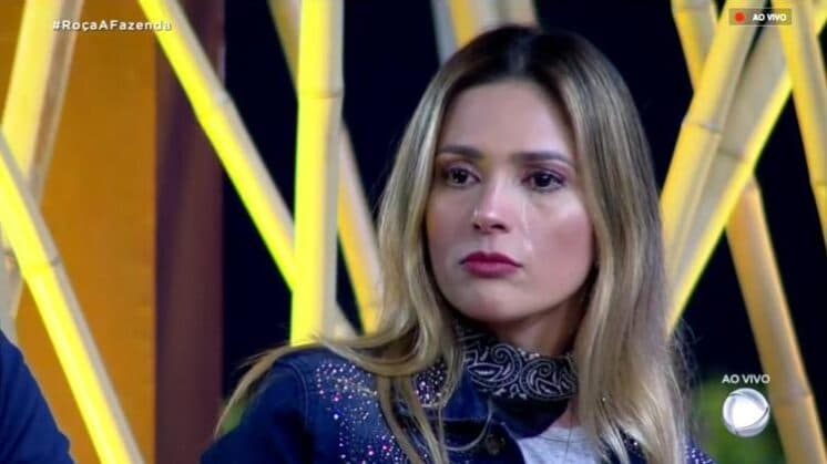 Roça da Fazenda tem Sandro Pedroso, Felipe Sertanejo e Nadja Pessoa chorando em forte discussão com Ana Paula