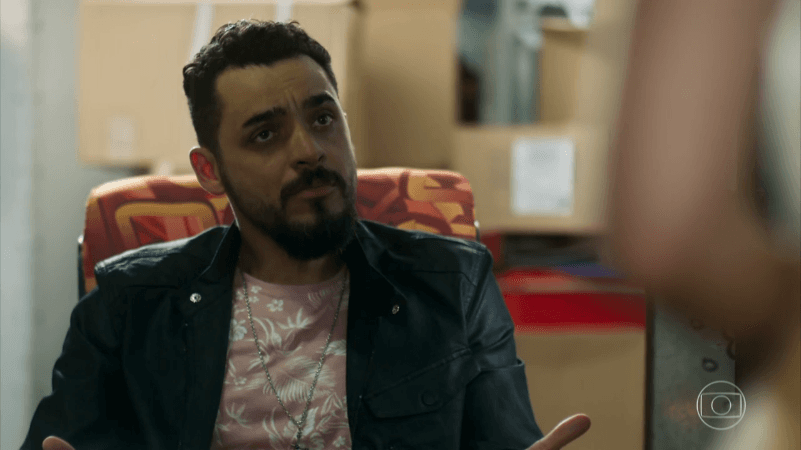 Barão (Rui Ricardo Dias) em O Tempo Não Para (Foto: Reprodução/Globo) Barão (Rui Ricardo Dias) em O Tempo Não Para (Foto: Reprodução/Globo)