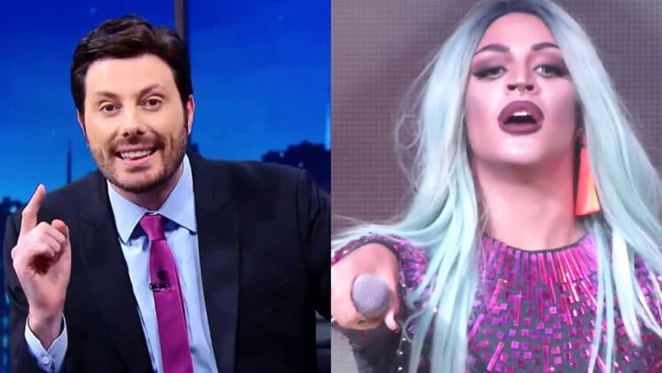 Danilo Gentili surpreende todo mundo, defende animação com Pabllo Vittar e detona evangélicos